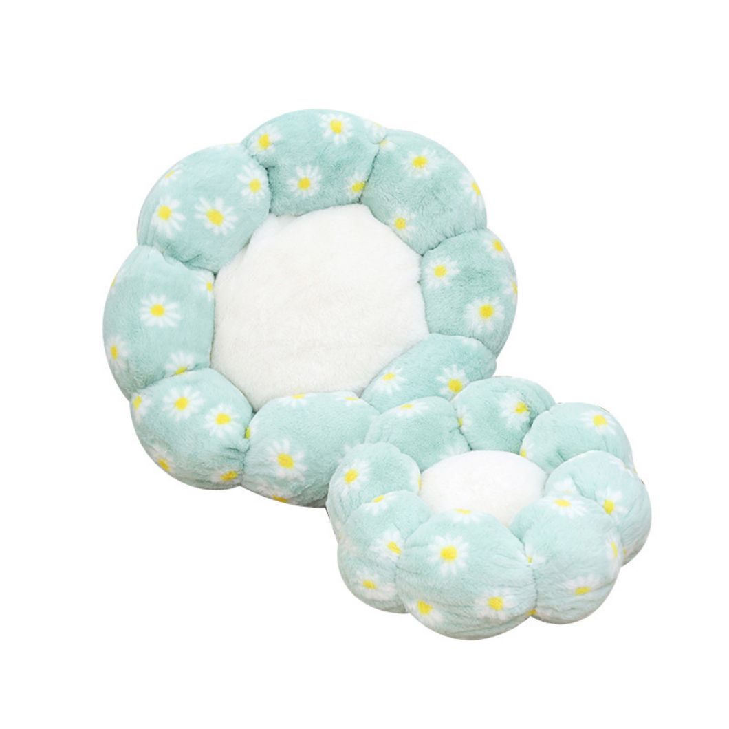 太陽花形半封閉冬季保暖貓窩