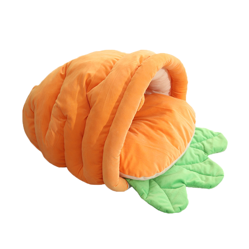 四季通用胡蘿卜卡通寵物墊