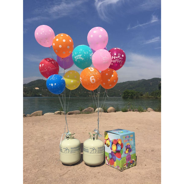 常溫法提氦純度99.999%，投料成功